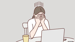 Woman Sad Illustration Golden