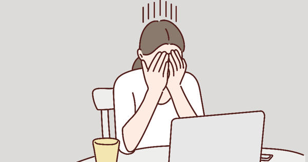 Woman Sad Illustration Golden