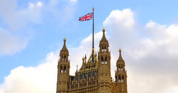 Parliament Flag Golden