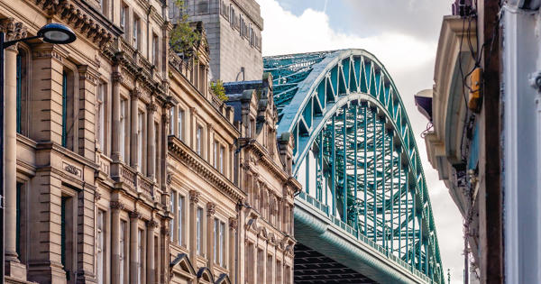 Tyne Bridge Golden