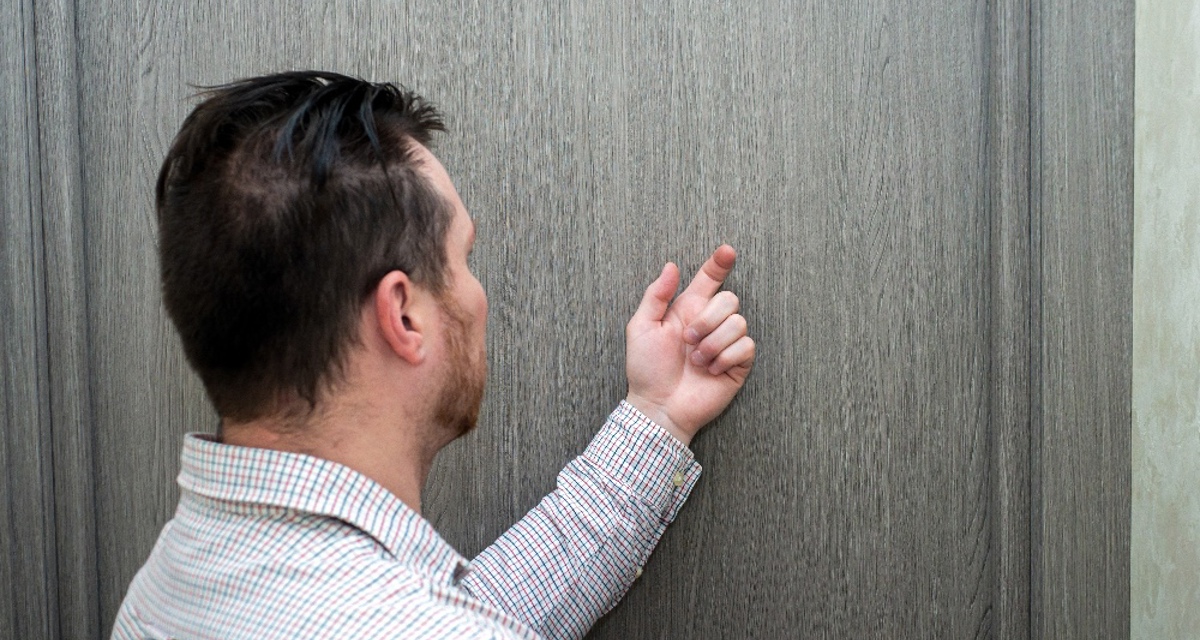 Man Knocking Door Video Stock Production Shutterstock 2