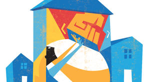 Domestic Abuse Housing Graphic Golden