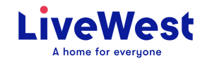 Livewest LOGO BLUE RED RGB