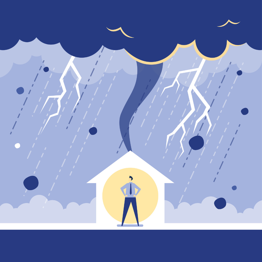 Storm Shelter Graphic Square