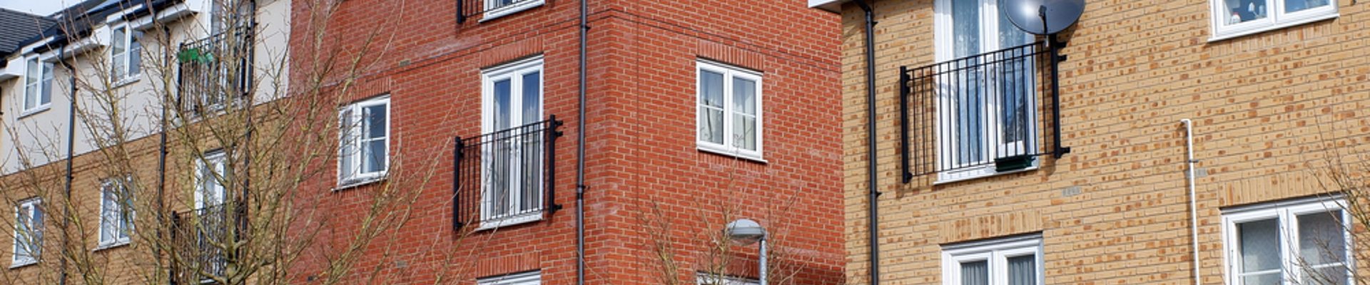 A block of flats.