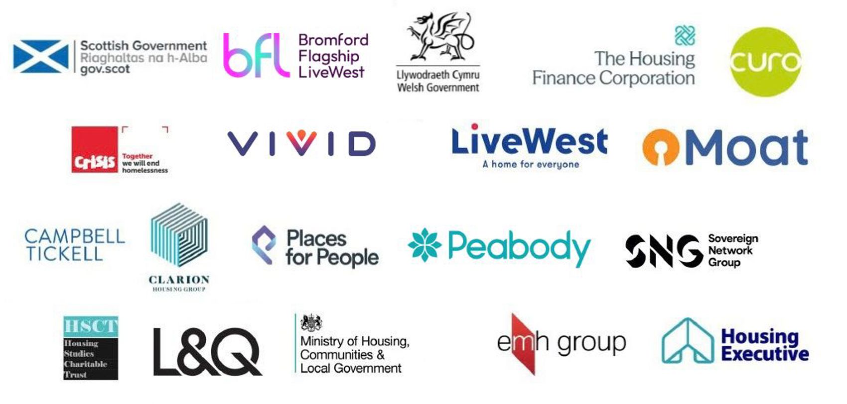 The UKHR sponsors