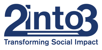 2 into 3 logo